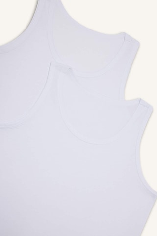 Defacto Erkek Çocuk 2li Atlet V4445a625auwt32 Beyaz