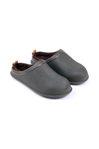 Gezer Kışlık Islak Zemin Erkek Terlik (554652455) Kahverengi