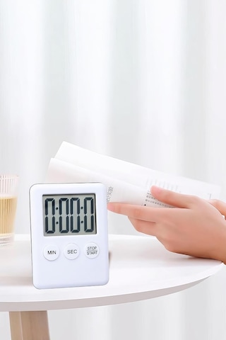 Ayrex Dijital Elektronik Mutfak Zamanlayıcı Geri Ve İleri Sayım Thr239