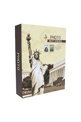 Rabsev Fotoğraf Albümü 10x15cm 200 Lük Özgürlük Anıtı Desenli Anı Albümü