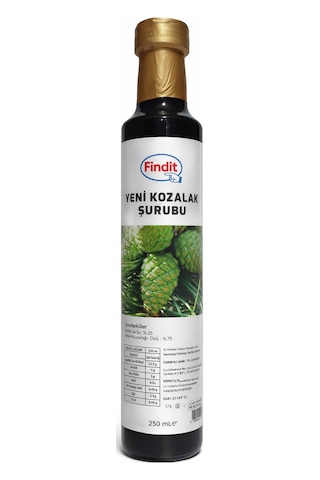 Findit Yeni Kozalak Şurubu - Doğal Bitkisel Destek 250 Ml