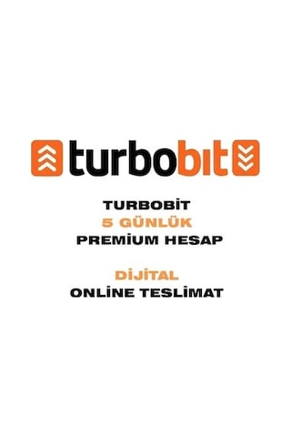 5 Günlük Premium Turbobit Hesap