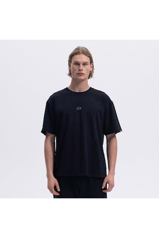 Ellesse Em376-bk Oversize Tee Erkek T-shirt - Siyah Siyah
