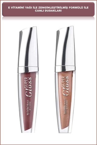 Deborah Super Gloss Pearly Chestnut No: 08 +deborah Super Gloss Brown Rose No: 09 Diğer