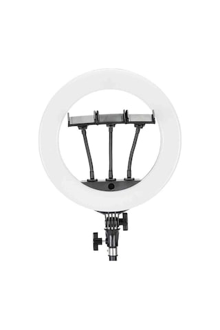 Fuchsia Fm-14r Kumandalı 34cm Işıklı Telefon Tutucu Ring Light
