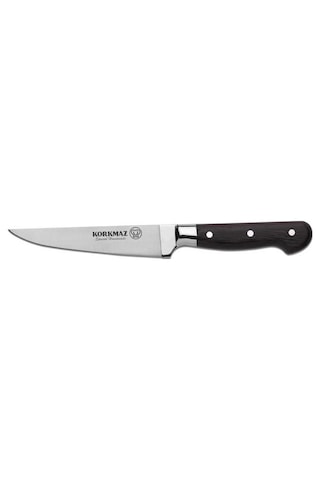 Korkmaz A712-03 Sürmene 17.5 CM Şef  Bıçağı Siyah