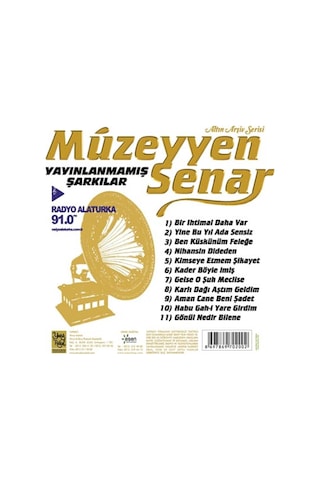 Müzeyyen Senar Yayınlanmamış Şarkılar - Cd