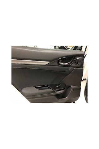Honda Civic FC5 İçin Uyumlu Piano Black Kapı Kolçak Kontrol Kaplama