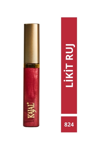Likit Dudak Parlatıcısı Ruj & Liquid Lipstick No:824 Nude