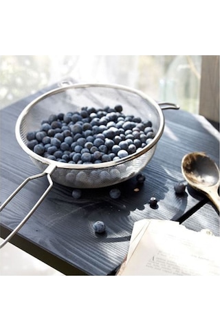 Idealisk Süzgeç Seti, Çay Süzgeci + 15 Cm Süzgeç + 20 Cm Süzgeç Metalik