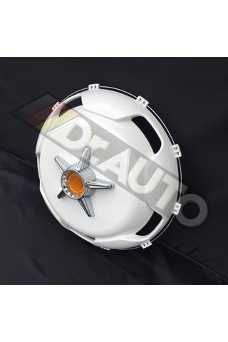 22.5 İnç Düz Model Sarı Fırfırlı Jant Kapağı 4'lü Takım