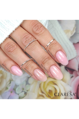 Claresa Renkli Power Base Coat Nude Simli Pembe 05 - 5g