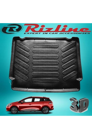 Renault Clio 4 3D Bagaj Havuz Paspası Stw 2012-2019 Arası Rizline N11.8031