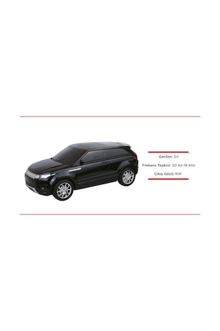 Torima D88 Bluetooth Hoparlör Suv Araba Tasarımlı 16W Fm Usb Selfie Speaker Siyah