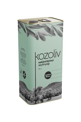 Kozoliv Naturel Birinci Zeytinyağı Teneke 5 L