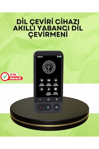 4.0 İnç Dokunmatik Ekranlı Akıllı Çeviri Cihazı Standart