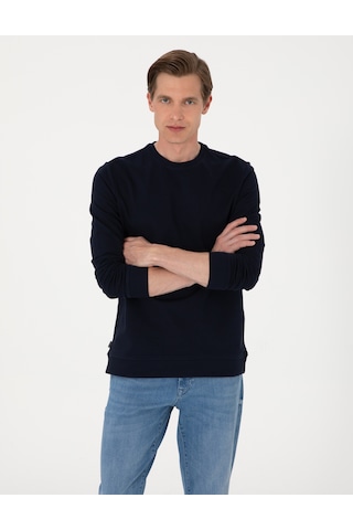Pierre Cardin Erkek Lacivert Sweatshirt 50314054-vr033 Lacivert