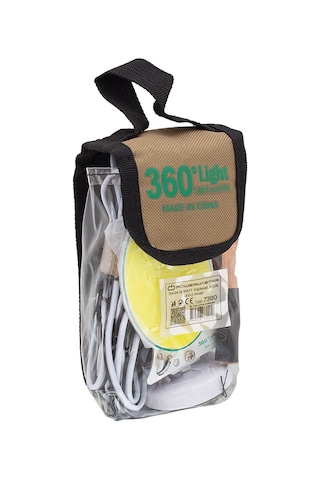 Powermaster Tm-24 Cob Ledli 13 Watt Akü Maşalı 4 Metre Kablolu Taşınabilir Seyyar Panel Lamba Beyaz