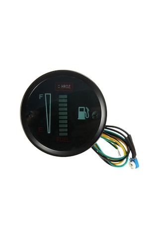 Otomobil Motosiklet Modifiye Yakıt Ölçer Led Ekran K12574