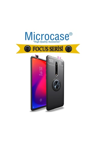 Microcase Redmi K20 - K20 Pro Focus Serisi Yüzük Standli Kilif 408708709