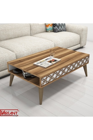 Variant City Orta Sehpa Ceviz-Beyaz