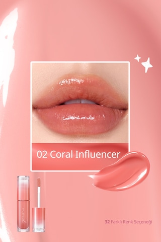 Peripera Ink Mood Glowy Tint 02 Coral Influencer
