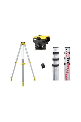 Leıca Na524 Optik Nivo Seti Tripod+5 M Mira 24x