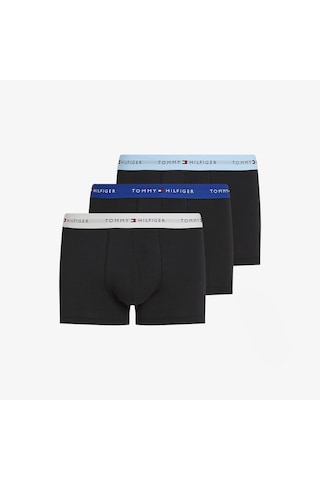 Calvin Klein Low Rise Erkek Yeşil/gri/siyah 3'lü Boxer Lv00nb4392 Siyah