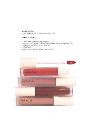 Farmasi Mat Likit Ruj 01 Perfect Rose