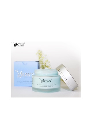 Glows Gümüş İçerikli Sensitive Nemlendirici Vücut Bakım Kremi 50 ML
