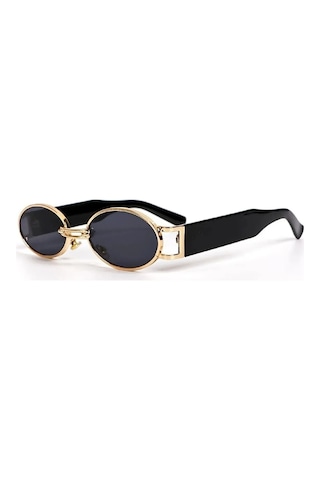 Yeni Sezon Vintage Oval Logolu Unisex Güneş Gözlüğü Çok Renkli 45183052