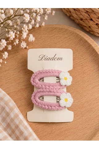 Diadem Aksesuar Diadem El Örgüsü Küçük Papatya Pembe Diadem Aksesuar Diadem El Örgüsü Küçük Papatya Pembe
