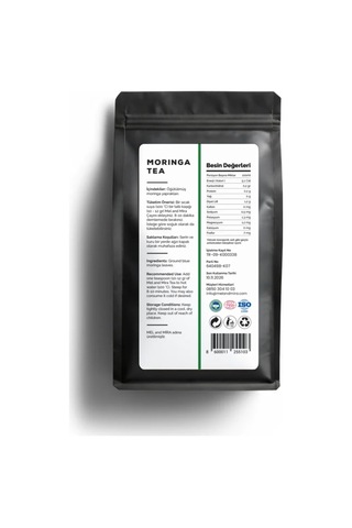 Premium Moringa Çayı 70g, Moringa Leafs, Moringa Oleifera