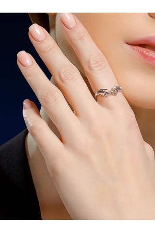 Sokolov 925 Ayar Gümüş Yüzük 34092571 Gri