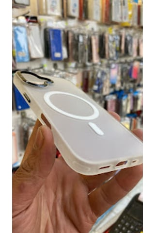 Apple iPhone Uyumlu 16 Kamera Korumalı Mat Magsafe Wireless Şarj Destekli Renkli 45668