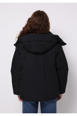 Colins Regular Fit Kapüşonlu Fermuarlı Astarlı Çıkarılabilir Kapüşonlu Kadın Siyah Mont Cl1076422 Q1.v1 Blk Siyah