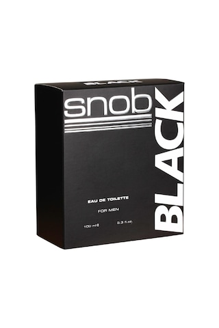 Snob Black Erkek Parfüm EDT 100 ML x 3