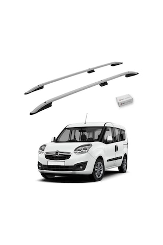Turtle Opel Combo D 2012-2018 / Kısa Şasi Tavan Çıtası Crown Gri