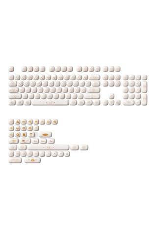 Akko Steamed Buns Pbt 138 Adet Keycap Set