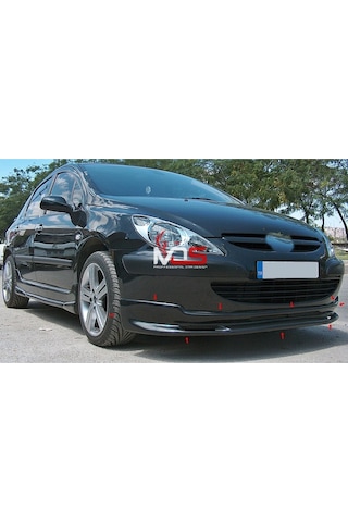 Peugeot 307 Ön Tampon Eki Karlık Fiberglass Boyasız