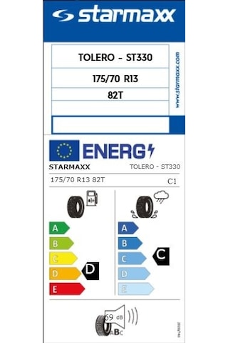 Starmaxx 175/70 R13 82T Tolero St330 Yaz Lastiği 2024