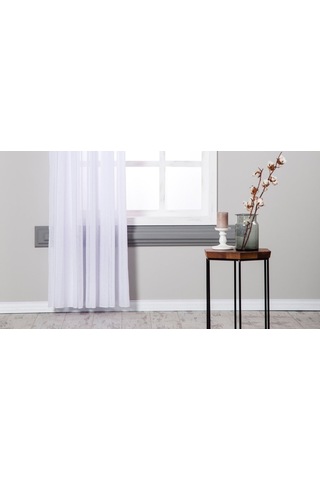 Massarelli Keten Folded Tül Beyaz 1-3 Sık Pile