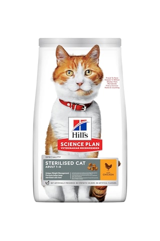 's Scıence Plan Kısırlaştırılmış Yetişkin Tavuklu Kedi Maması 8+2 Kg