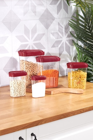 Karaca  Slot Red 5 Parça Saklama Kabı