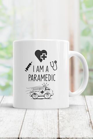 Paramedik Kupa Bardak Beyaz