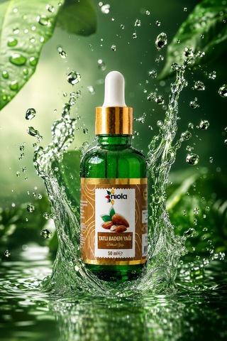 Tatlı Badem Yağı 50 Ml - Bitkisel Tatlı Badem Yağı - 917176048