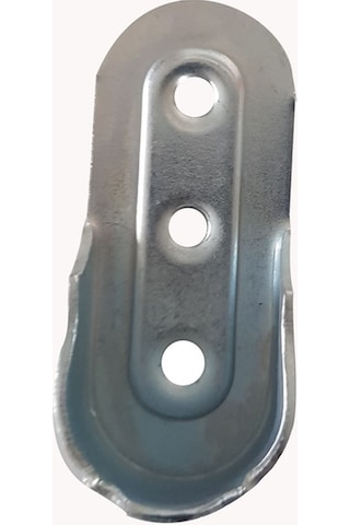 Flanş Oval Çinko 2'li