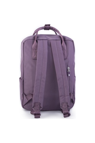 Nas Bag Unisex Sırt Ve El Çantası Büyük Boy Su Geçirmez Sırt Çantası 29x40 Cm Mor