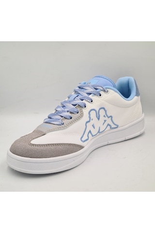 Kappa Santiago Beyaz Mavi Unisex Sneaker Spor Ayakkabı Beyaz - Mavi