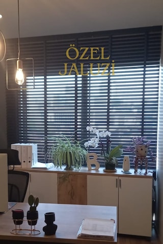 Siyah 50 Mm Ahşap Jaluzi Siyah
